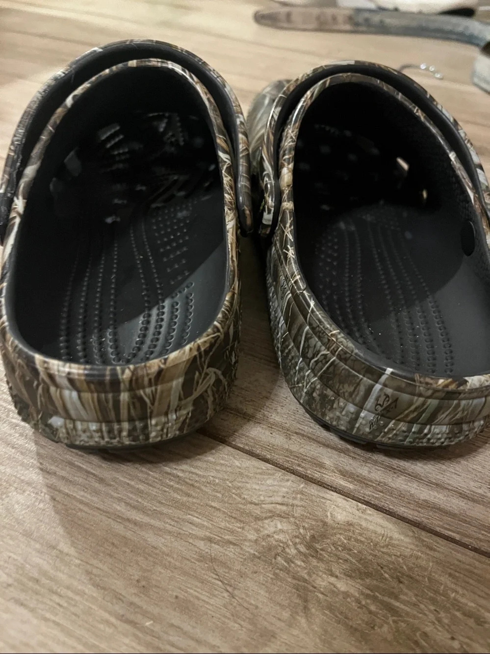 Camo crocs
